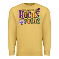 Antique Gold just a bunch of hocus pocus Premium Sweatshirt - CowGirlArtShop