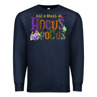 Navy just a bunch of hocus pocus Premium Sweatshirt - CowGirlArtShop
