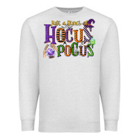Oatmeal Heather just a bunch of hocus pocus Premium Sweatshirt - CowGirlArtShop