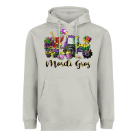Moon Dust mardi gras tractor Heavyweight Hoodie - CowGirlArtShop