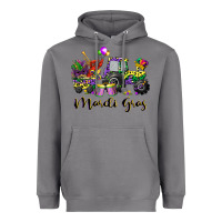 Storm mardi gras tractor Heavyweight Hoodie - CowGirlArtShop