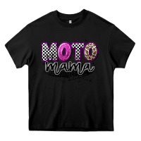 Black moto mama Heavy Core Tee - Artiststas