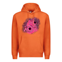 Carrot ribbon patch Premium Hoodie - JahusDesignShop