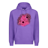 Purple ribbon patch Premium Hoodie - JahusDesignShop