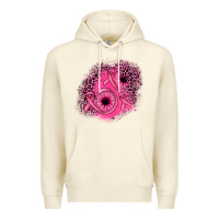 Sandshell ribbon patch Premium Hoodie - JahusDesignShop