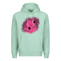 Seafoam ribbon patch Premium Hoodie - JahusDesignShop