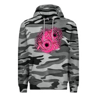 Slate Camo ribbon patch Premium Hoodie - JahusDesignShop