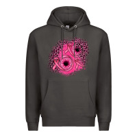 Smoke ribbon patch Premium Hoodie - JahusDesignShop