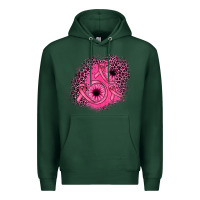 Sports Green ribbon patch Premium Hoodie - JahusDesignShop