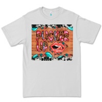 Dove Grey pucker up Premium Tee - JahusDesignShop