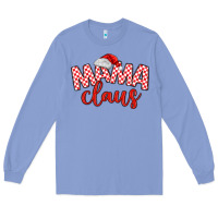 Colony Blue Mama Claus Long Sleeve Tee - MaliasSmallBusiness
