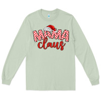 Matcha Mama Claus Long Sleeve Tee - MaliasSmallBusiness
