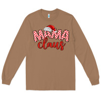 Toasted Coconut Mama Claus Long Sleeve Tee - MaliasSmallBusiness
