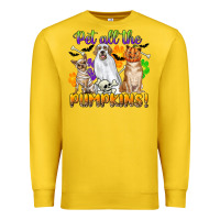 Lemon pet all the pumpkins Premium Sweatshirt - CowGirlArtShop