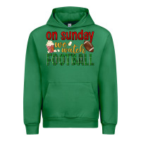 Emerald on sunday we watch football Urban Hoodie - BundleAndBundleShop