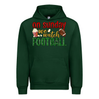 Forest Green on sunday we watch football Urban Hoodie - BundleAndBundleShop