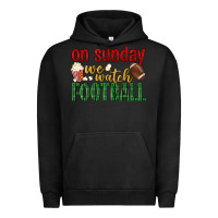 Pigment Black on sunday we watch football Urban Hoodie - BundleAndBundleShop