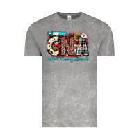 Cloud Rock Christmas cna certified nursing assistant Vintage Tee - JahusDesignShop