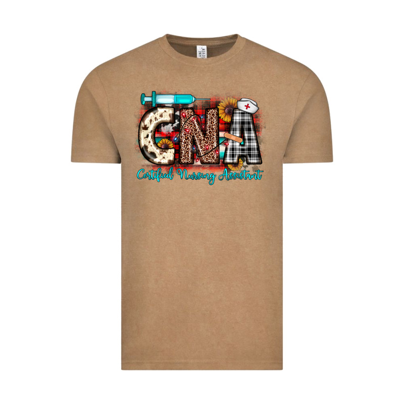 Christmas Cna Certified Nursing Assistant Vintage Tee by JahusDesignShop | Teevron