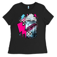 Black racing coffee Ladies Tee - JahusDesignShop