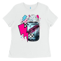 White racing coffee Ladies Tee - JahusDesignShop