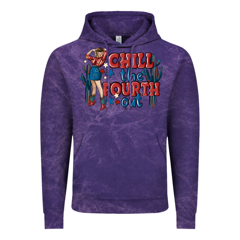 Chill The Fourth Out Malia Vintage Hoodie by MaliasSmallBusiness | Teevron
