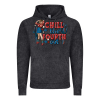 Vintage Black chill the fourth out malia Vintage Hoodie - MaliasSmallBusiness