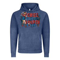 Vintage Denim chill the fourth out malia Vintage Hoodie - MaliasSmallBusiness
