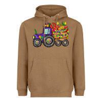 Toasted Coconut mardi gras tractor Heavyweight Hoodie - CowGirlArtShop