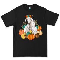Black Goat family fall pumpkins gemstone Premium Tee - Artiststas