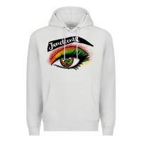Dove Grey juneteenth eyelash cowgirl Premium Hoodie - CowGirlArtShop