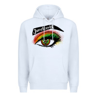 White juneteenth eyelash cowgirl Premium Hoodie - CowGirlArtShop