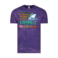 Cloud Purple there's nowhere else i'd rather be than with my fa Vintage Tee - MaliasSmallBusiness