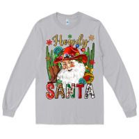 Moon Dust Howdy Santa Long Sleeve Tee - NancyCooperArtShop