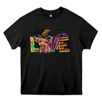 Black love halloween heifer Heavy Core Tee - AdoDesignShop