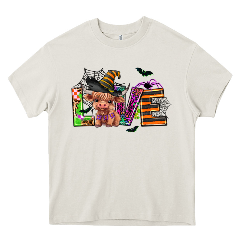 Love Halloween Heifer Heavy Core Tee by AdoDesignShop | Teevron