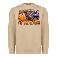 Mushroom tis the season football Heavyweight Sweatshirt - NancyCooperArtShop