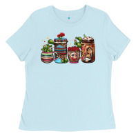 Baby Blue mexican coffee Ladies Tee - JahusDesignShop