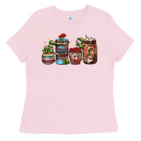 Bubblegum Pink mexican coffee Ladies Tee - JahusDesignShop