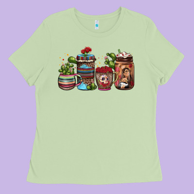 Mexican Coffee Ladies Tee Designed By Jahusdesignshop