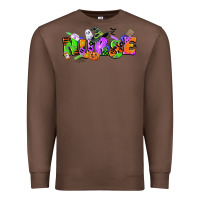 Chestnut halloween nurse Premium Sweatshirt - CowGirlArtShop
