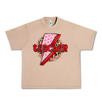 Burro teacher lightning bolt valentines day Urban Heavy Tee - MaliasSmallBusiness