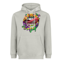 Moon Dust mardi gras lips Heavyweight Hoodie - CowGirlArtShop