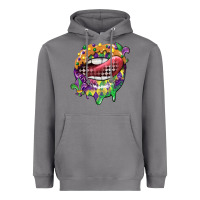 Storm mardi gras lips Heavyweight Hoodie - CowGirlArtShop