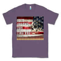 Lavender fuck around and find out Classic Tee - MaliasSmallBusiness