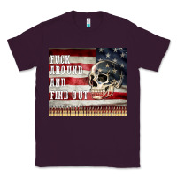 Plum fuck around and find out Classic Tee - MaliasSmallBusiness