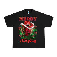 Black merry christmas boots hat rope Urban Heavy Tee - AdoDesignShop