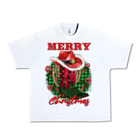 White merry christmas boots hat rope Urban Heavy Tee - AdoDesignShop