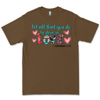 Cacao let all that you do be done in love Premium Tee - JahusDesignShop