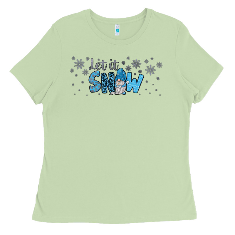 Winter Let It Snow Ladies Tee by JahusDesignShop | Teevron